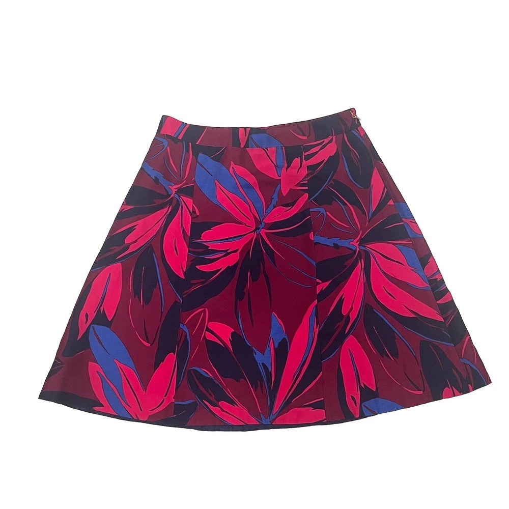 Draper‎ James Women's Pink Floral Flutter Skirt Size 0 Tropical Resort